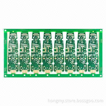 Double-sided PCB with 6oz Heavy Copper Thickness and 0.5mm Minimum Hole Diameter